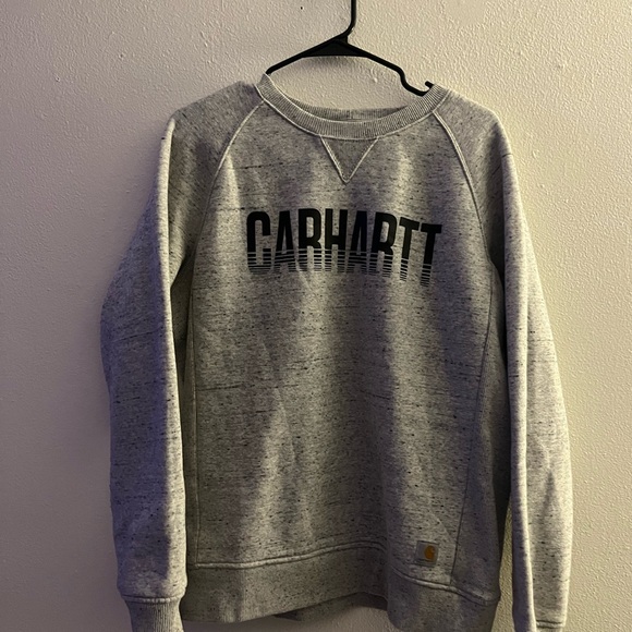 Carhartt Other - Carhartt Men's Light Gray Crewneck Sweater